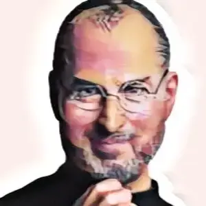 Portrait of Steve Jobs